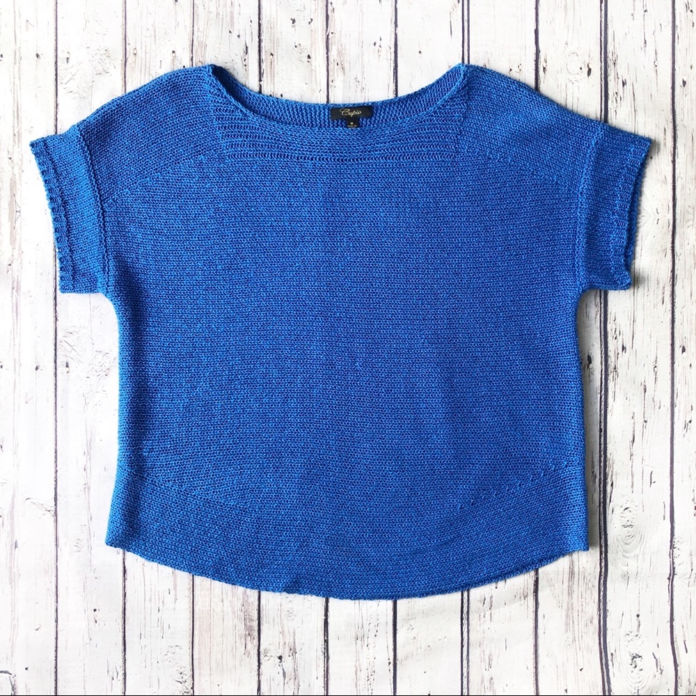 Cupio Short Sleeve Sweater - M